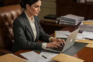        كتبة الرسائل والتقارير والناسخون   